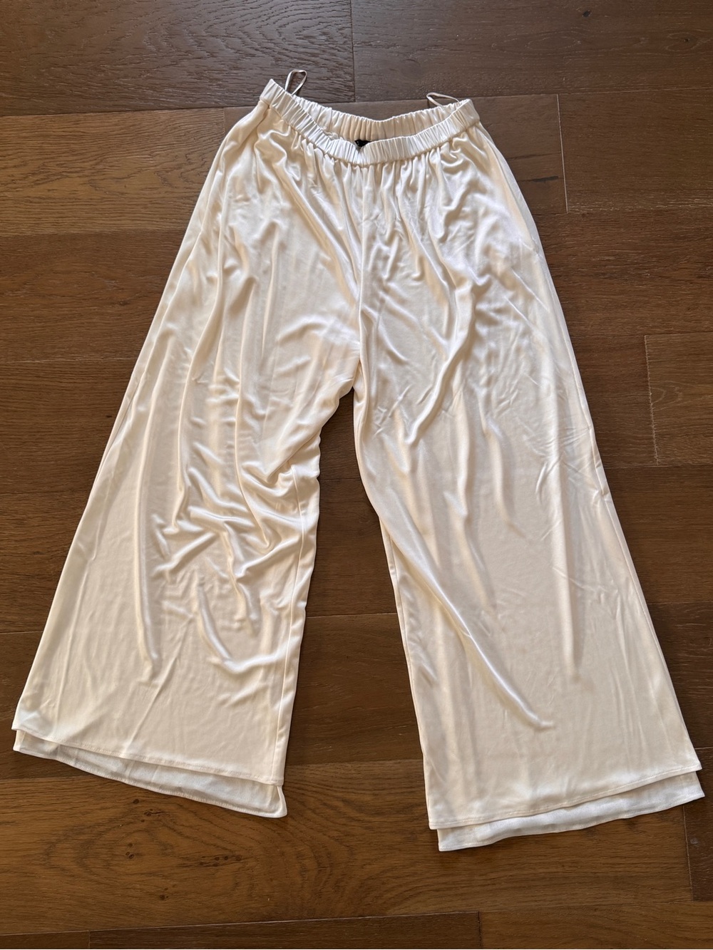 Tom Ford Cream Wide-Leg Pants